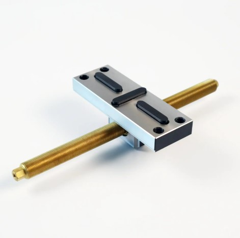 [49200-TG] Lang Technik Profilo Center Base Jaws 125 + Spindle Ø 20 mm, length 315 mm