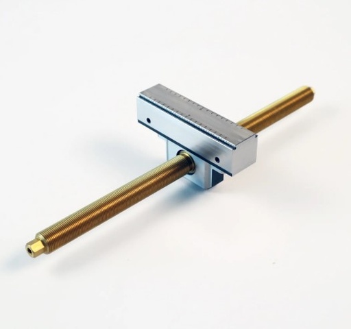 [47355-TG27] Center Jaw 27 mm Makro•Grip® 125 + Spindle Ø 20 mm, length 365 mm