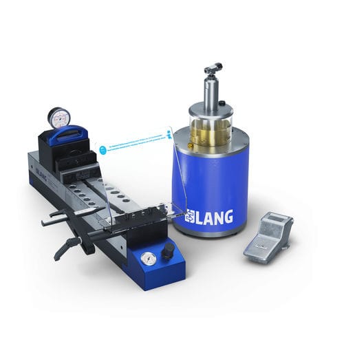[51410-HE] Lang Technik Makro•Grip® FS Stamping Unit, Extended, with High-End Stamping Jaws 