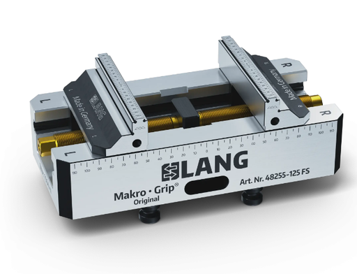 [48255-125FS] Lang Technik Makro•Grip® FS 5-Axis Vice 125, jaw width 125, length 260 mm 