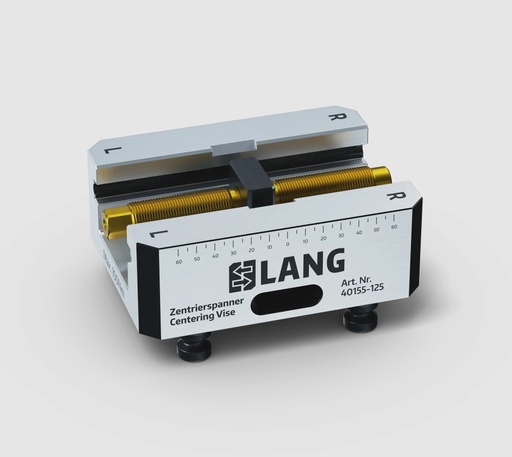 [40155-125] Lang Technik Centring Vice 125 Base, jaw width 125mm, length 160mm