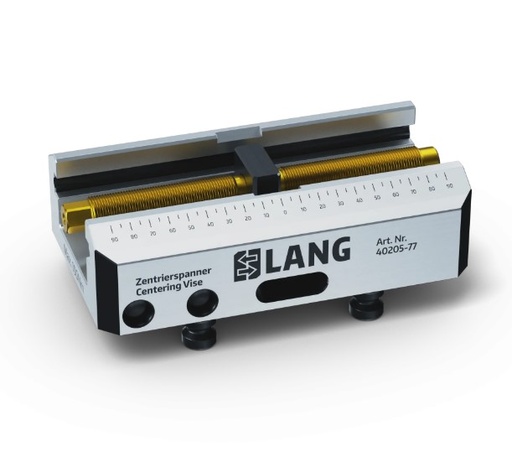 [40205-77] Lang Technik Centring Vice 125 Base, jaw width 77mm, length 210mm