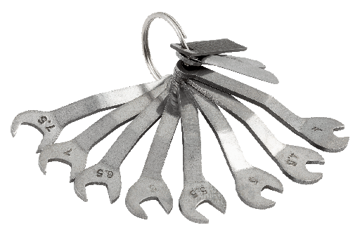 [3280M] Bahco Manyeto anahtarlar, halka içersinde