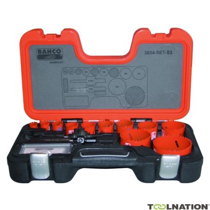 [3834-SET-53] Bahco Bi-Metal Sandflex Delme Testeresi Setleri