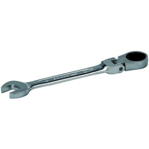 [41RM-21] Bahco Cırcırlı kombine anahtar, metrik, mafsallı. metrik