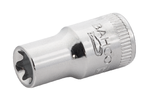 [6700TORX-E5] Bahco Torx lokmalar. 1/4'' kare şaft. TORX başlı vidalar için
