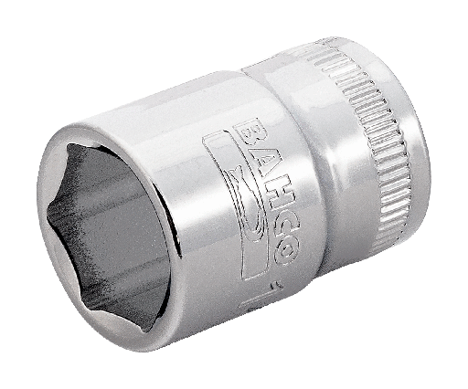 [7400SM-10] Bahco Standart lokmalar, 3/8'' kare şaft. Altıgen profil, metrik ölçü