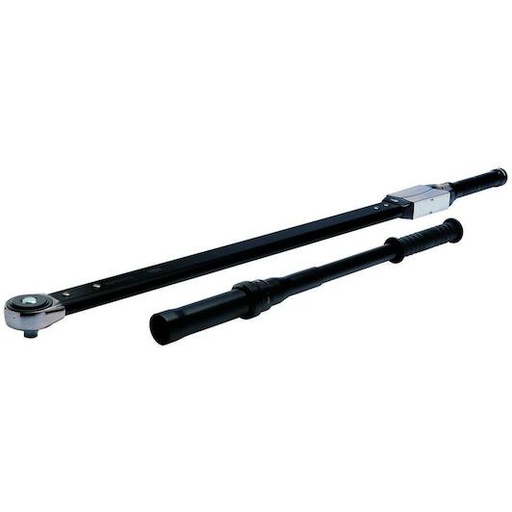 [75R3-1000] Bahco Sabit Cırcır Kafalı Mekanik Ayarlanabilir Ağır iş Klikli tork Anahtarı