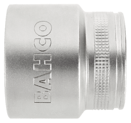 [7800SM-12] Bahco Standart lokma, 1/2" kare şaft. Altıgen profil, metrik ölçü