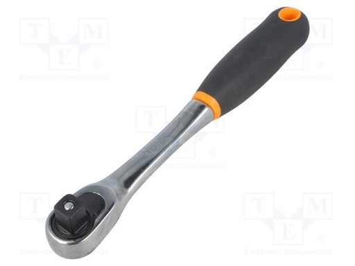 [8150SL] Bahco 1/2'' cırcır kolu, çevrilebilir, 72 diş/ 5° hareket açısı. Dar alanlar için ince kafa