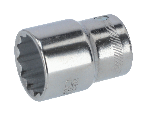 [8900DZ-1.5/8] Bahco Standart uzun lokma, 3/4" kare şaft. Çift altıgen profil, inç ölçü