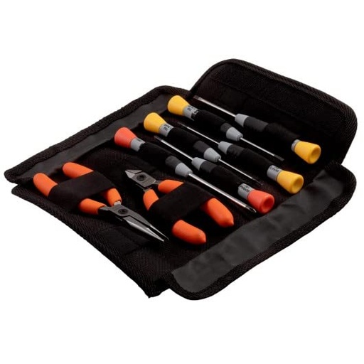 [C3903/2-6] Bahco Kompakt Pense ve Tornavida Seti, 8 Parça