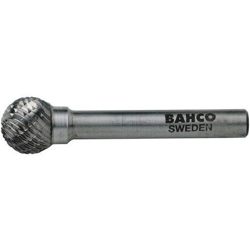 [D0606M06] Bahco 6 mm x 4.7 mm - Ø18 Küresel Başlı Karbür Döner Çapaklar 6 mm
