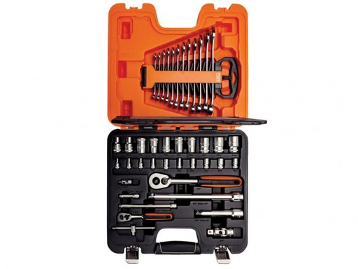[S410] Bahco Lokma seti 1/4" - 1/2" , 41 parça